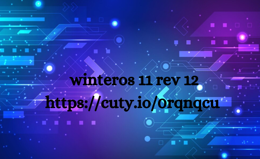 winteros 11 rev 12 https://cuty.io/0rqnqcu